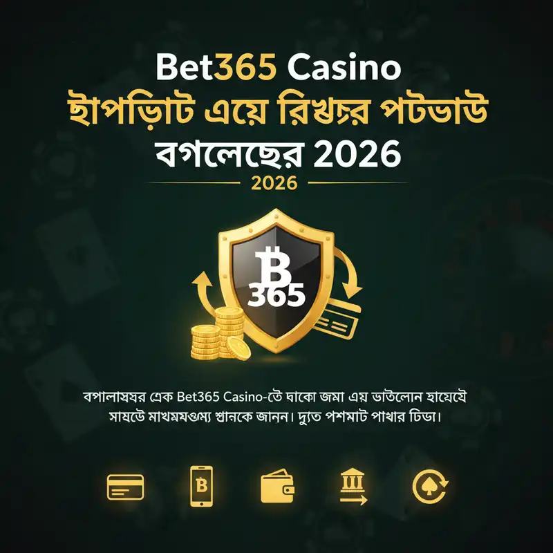 Bet365 Casino পেমেন্ট মেথড বাংলাদেশ